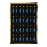 Moons | Black Rug