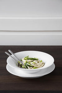 Kähler Hammershøi Pasta/Soup Plate, White, 10.2", 3 Pcs.