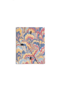 Hand-Marbled Picture Frame in Venetian Swirl, 4" x 6"