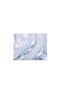 Hand-Marbled Pencil Holder Organizer in Ocean Wave