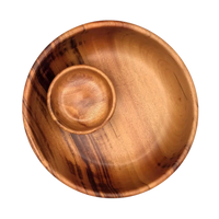 Women of the Cloud Forest Hardwood Chip and Dip Serving Set