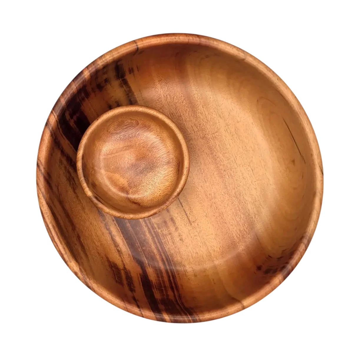 Women of the Cloud Forest Hardwood Chip and Dip Serving Set