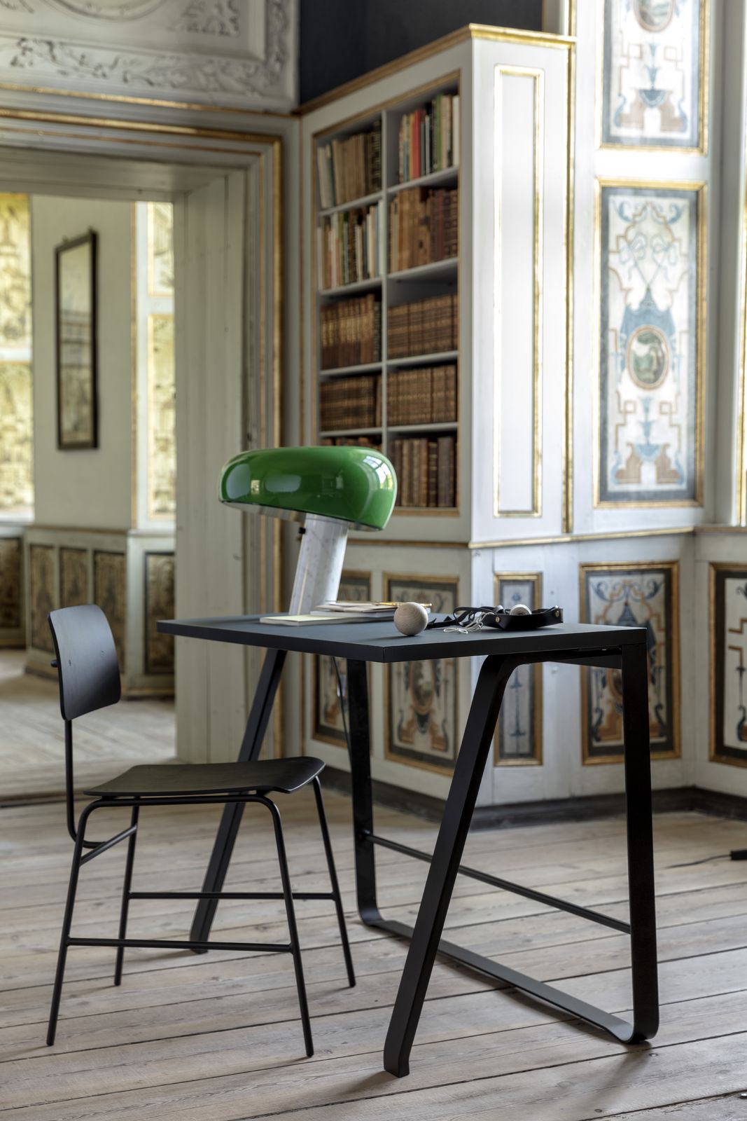 Bent Hansen Hemingway Desk, Black/Black