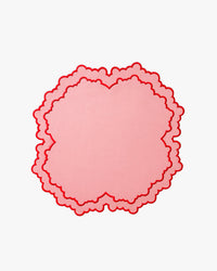 The Hibiscus Napkin Set of 4 - Rouge