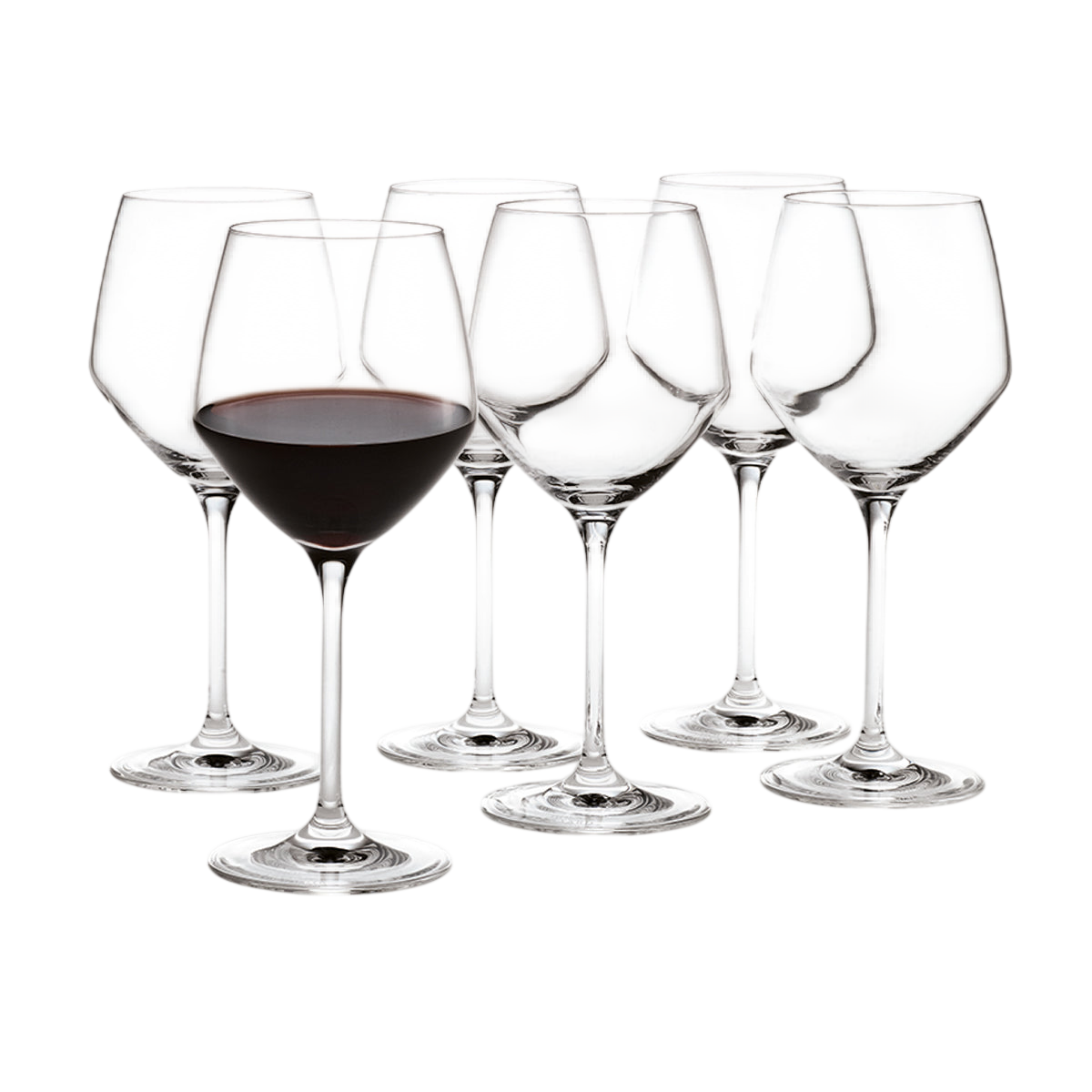 Holmegaard Perfection Red / White Wine Glass, Set of 6