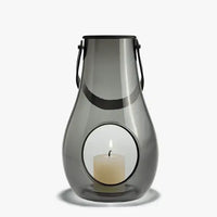 Holmegaard Lantern with Leather Handle