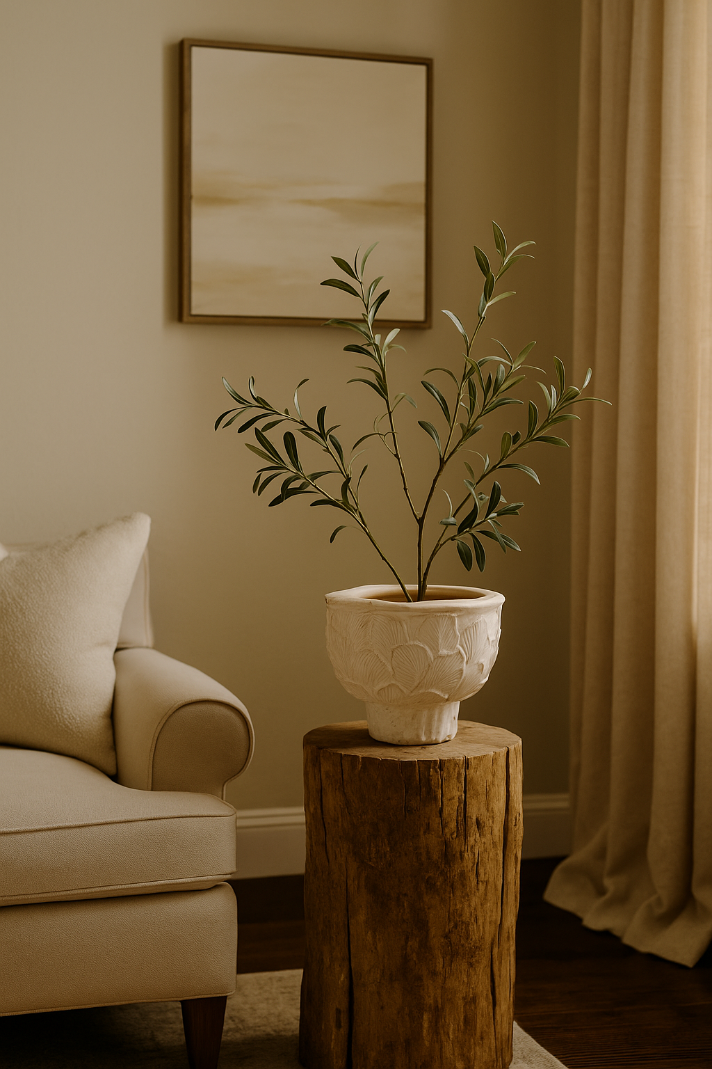 Gallo Textured Stoneware Planter