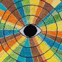 Kaleidoscope Eye - Needlepoint Pillow