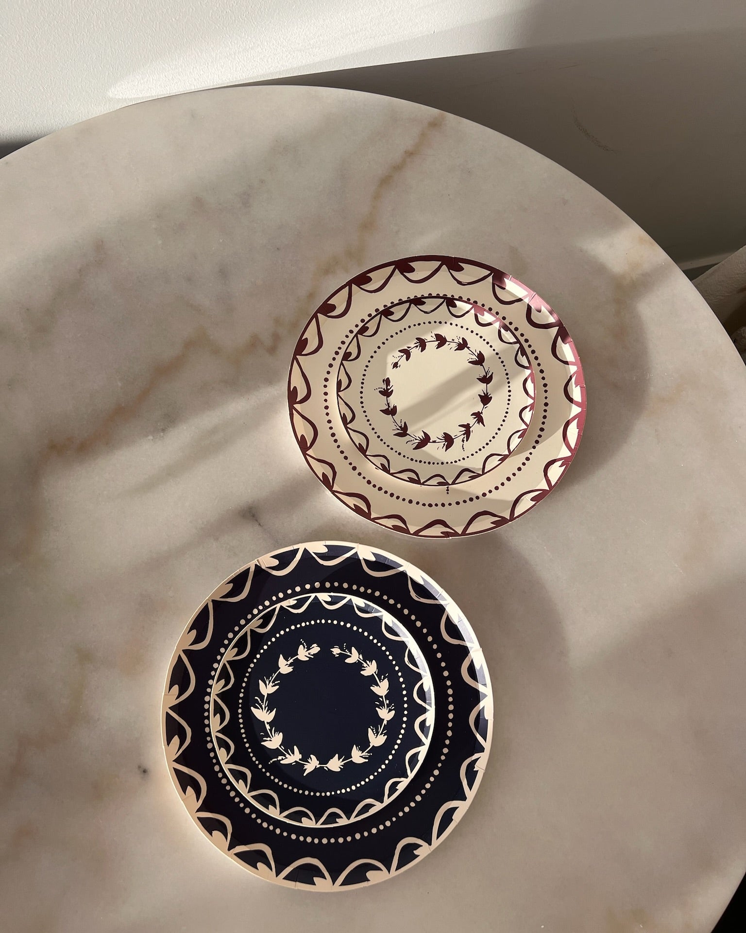 Fête Dinner Plate Set of 12 - Buttercream