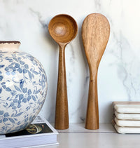 Wood Standing Spoons, Set of 2