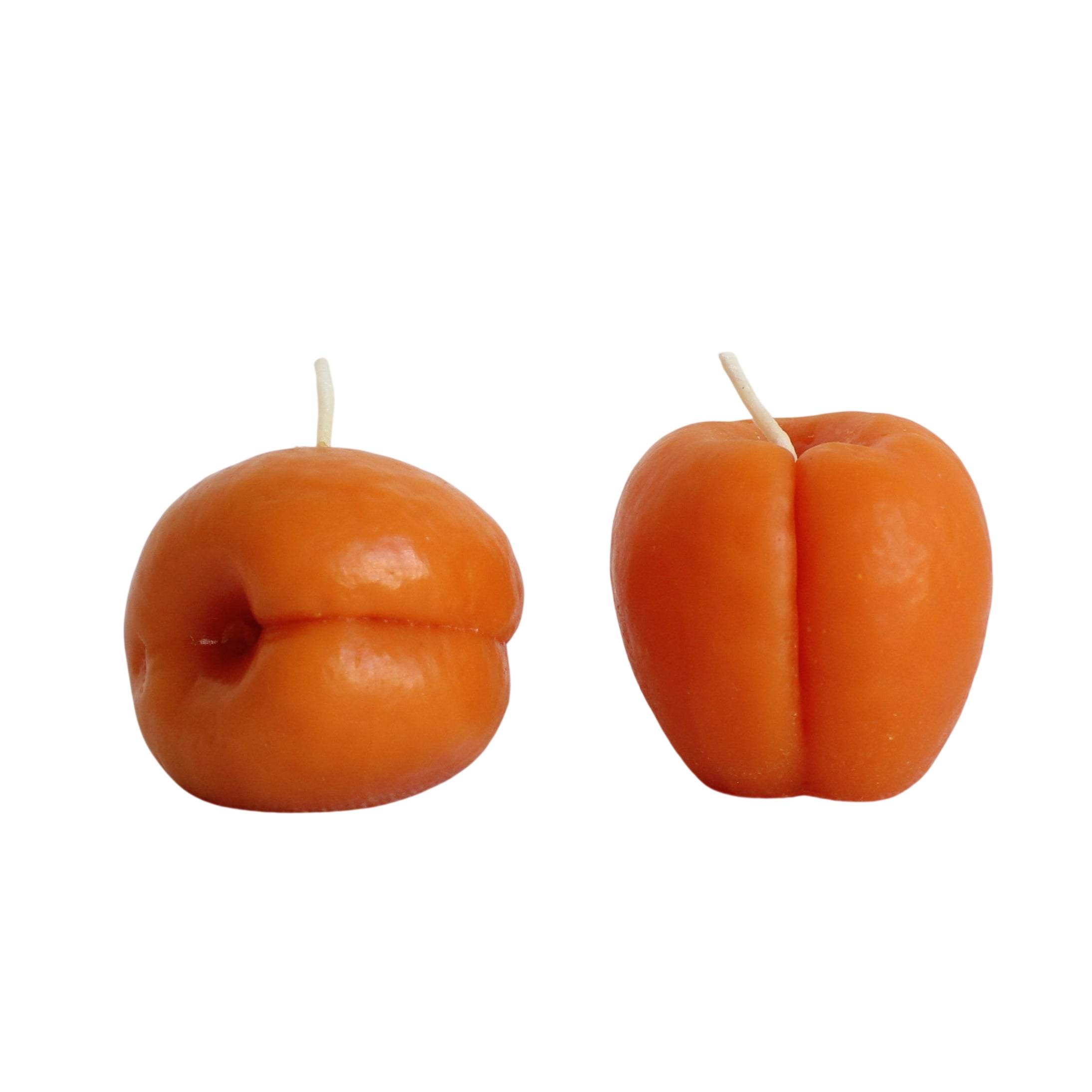 Apricot Beeswax Candle (Set of 2)