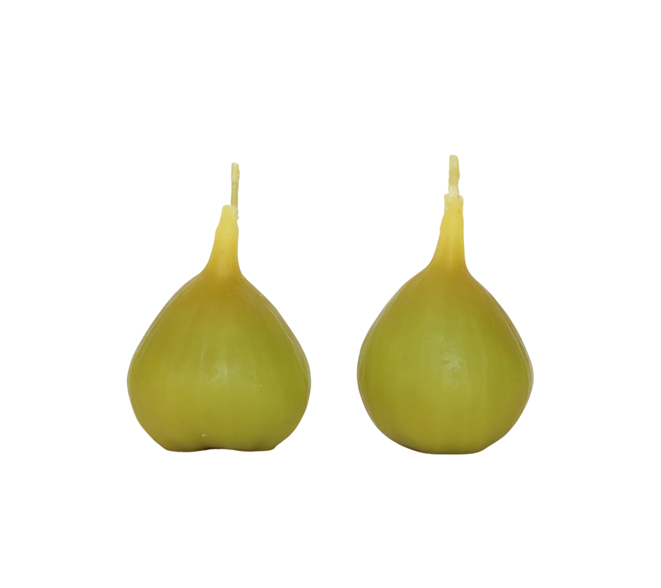 Beeswax Green Fig Tealight Candles (Set of 2)