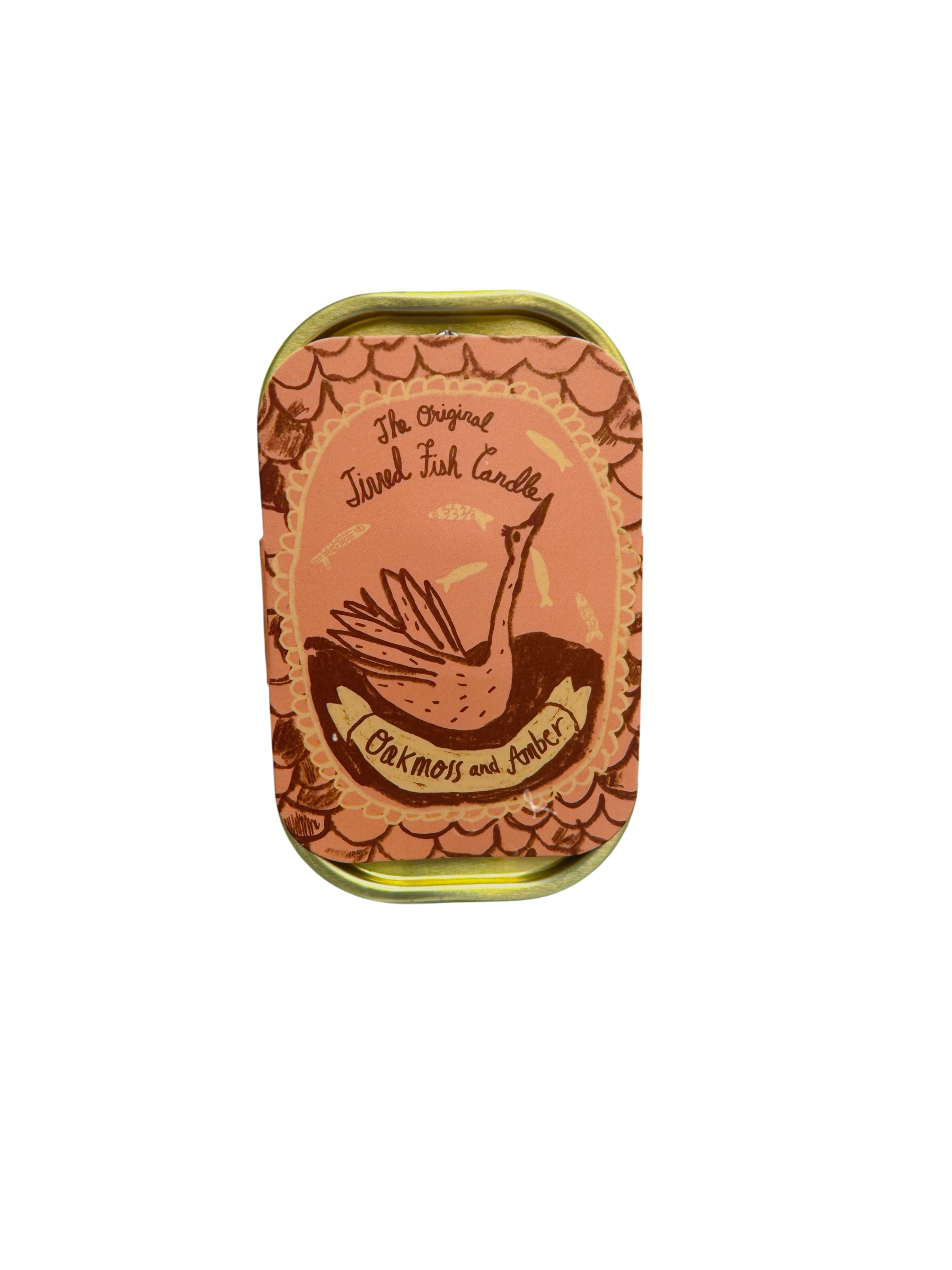 Tinned Fish Candle - Oakmoss & Amber