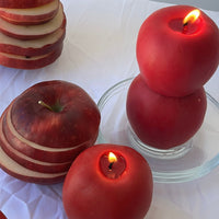 Apple Candle - Red