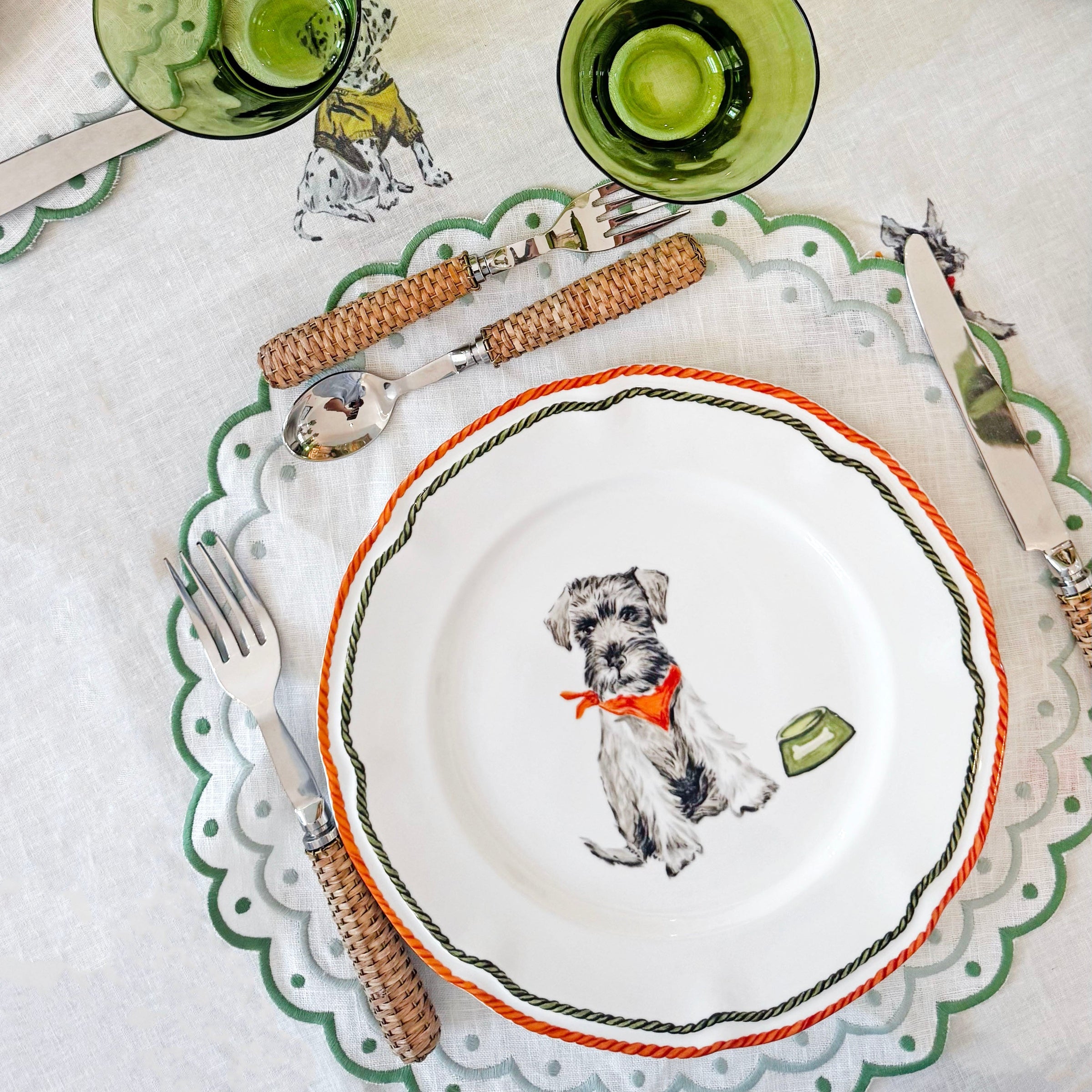 Charles dinner plate (set of 4)