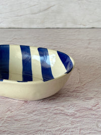 Ceramic Stripe Bowl (Set of 2)