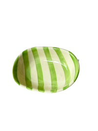 Ceramic Stripe Bowl (Set of 2)