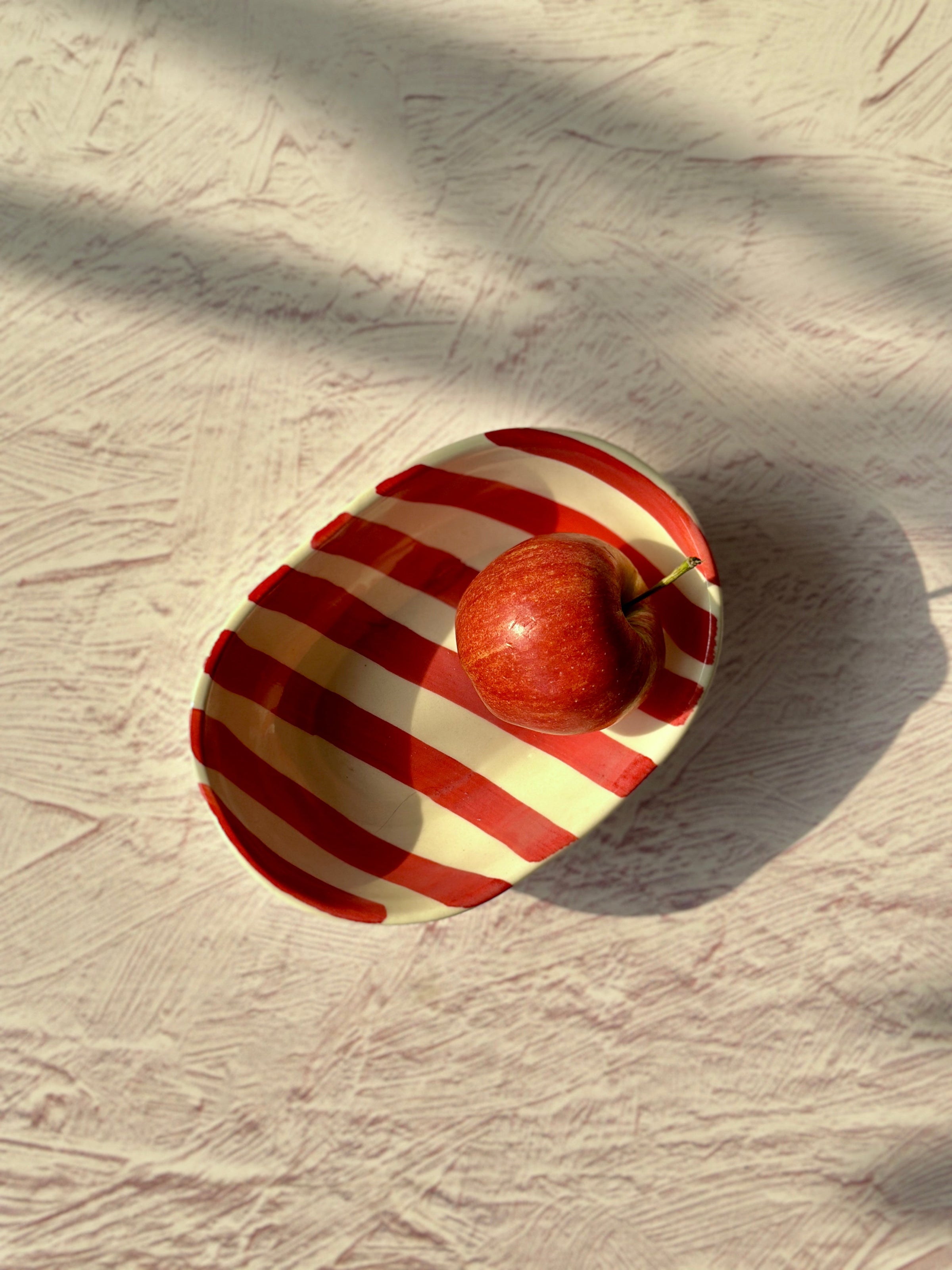 Ceramic Stripe Bowl (Set of 2)
