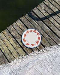 Americano Hors d'Oeuvres Plate Set of 12 - Multi Print