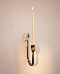 wall candle holder in fume