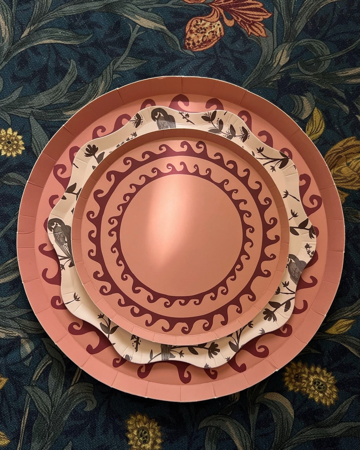 Garden Toile Dinner Plate Set of 12 - Coco