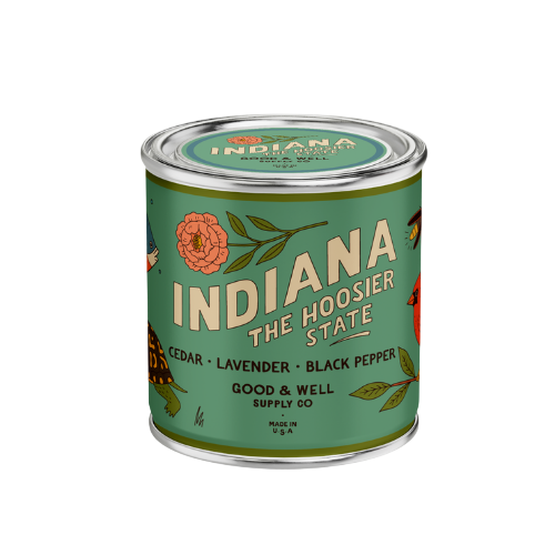 Indiana State Candle