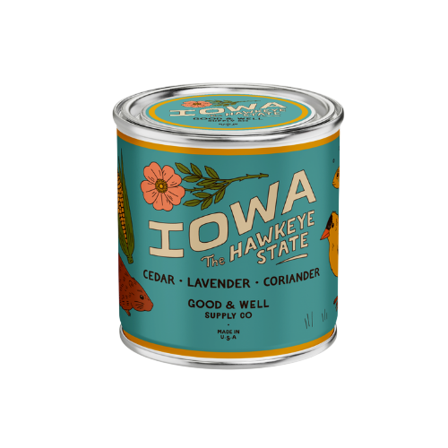 Iowa State Candle