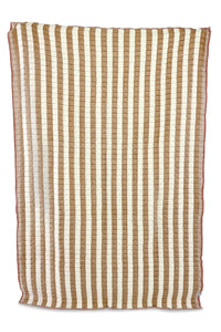 Warm Taupe & Dusty Pink Reversible Sujani Quilt