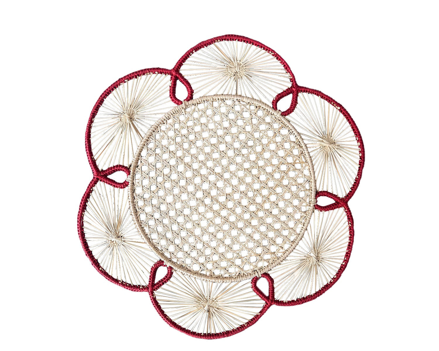 Flora Iraca Charger (Verde)