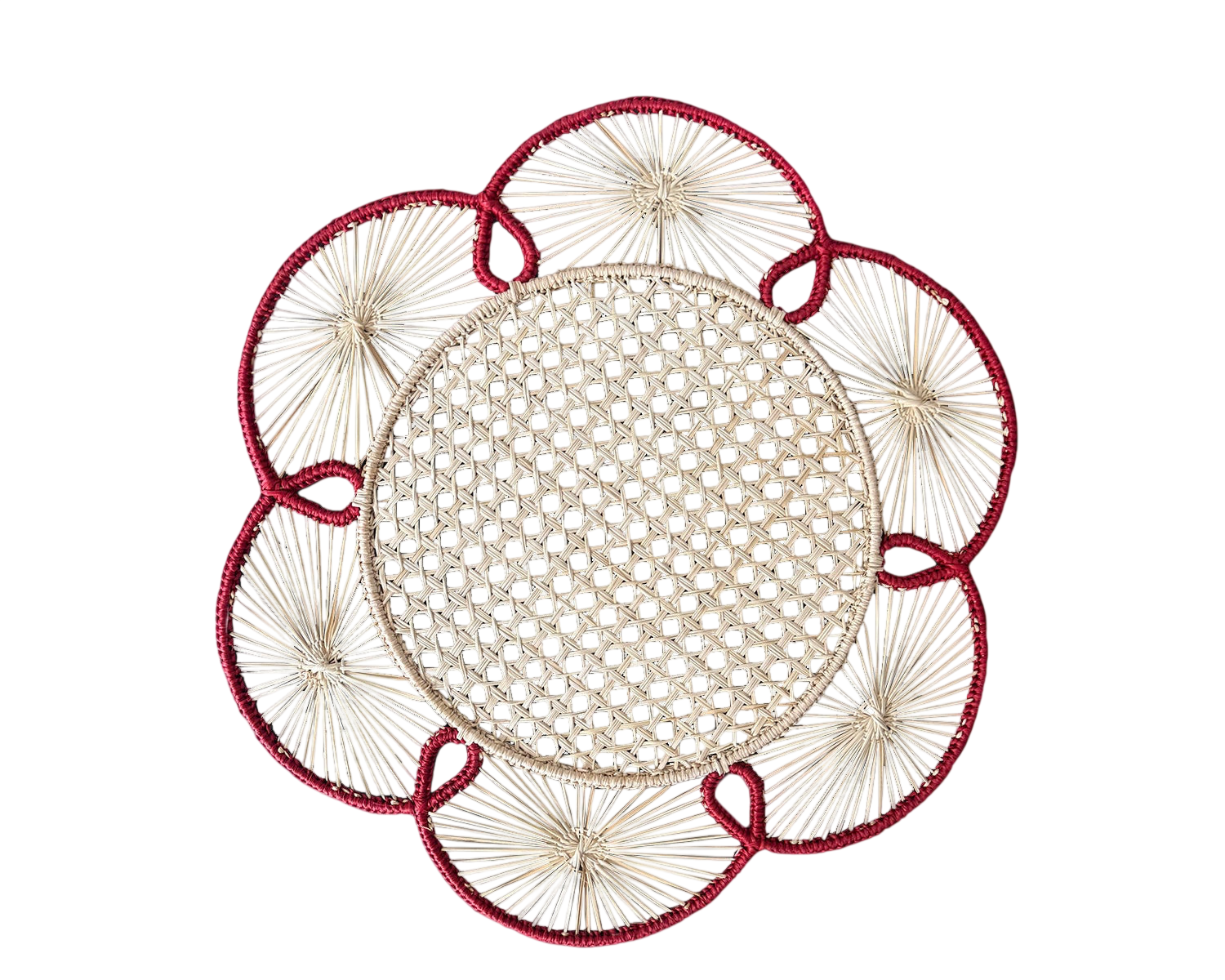 Flora Iraca Charger (Rosso)