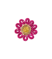 Island Flower Pink Coasters (Set of 4)