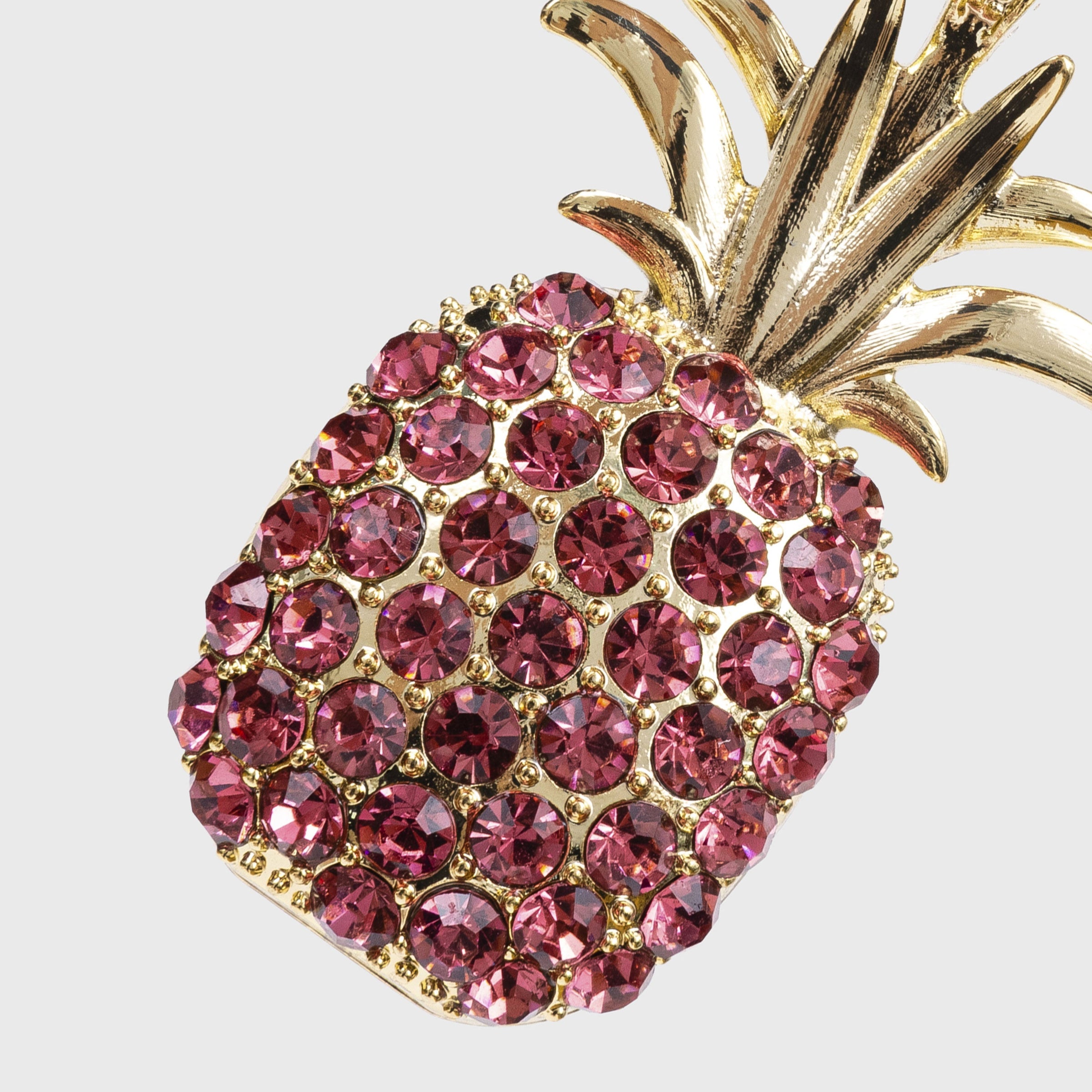 Pineapple Hanging Ornament - Rose