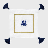 Crab Cocktail Napkins (Set of 4)
