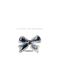 Enamel Bow Placecard Holders - Navy (Set of 4)