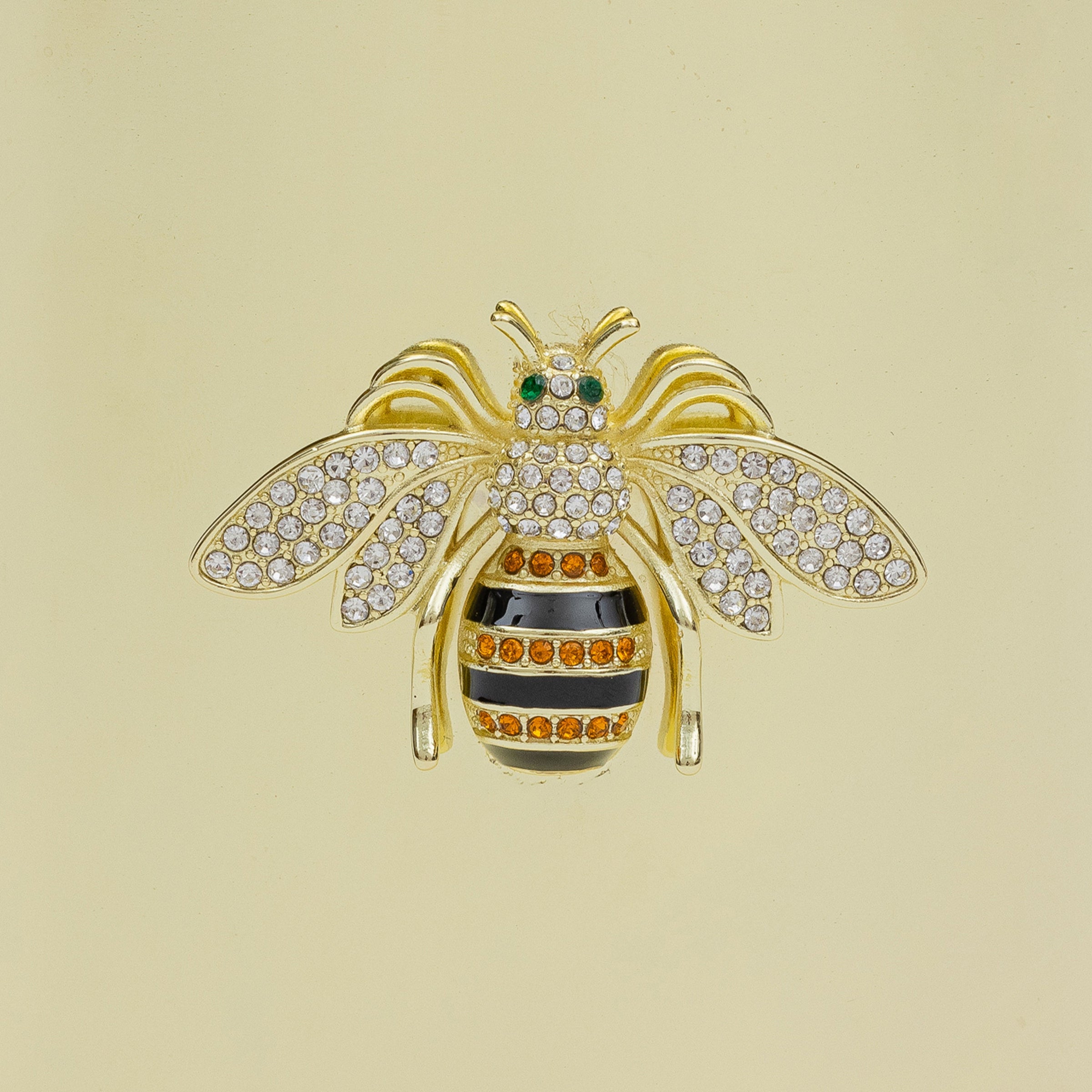 Large Stripey Bee Pot