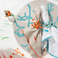 Shrimp Napkin Rings (Set of Two)