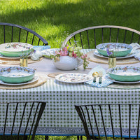 Dot Print Tablecloth - Green