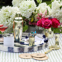 Dot Print Tablecloth - Green