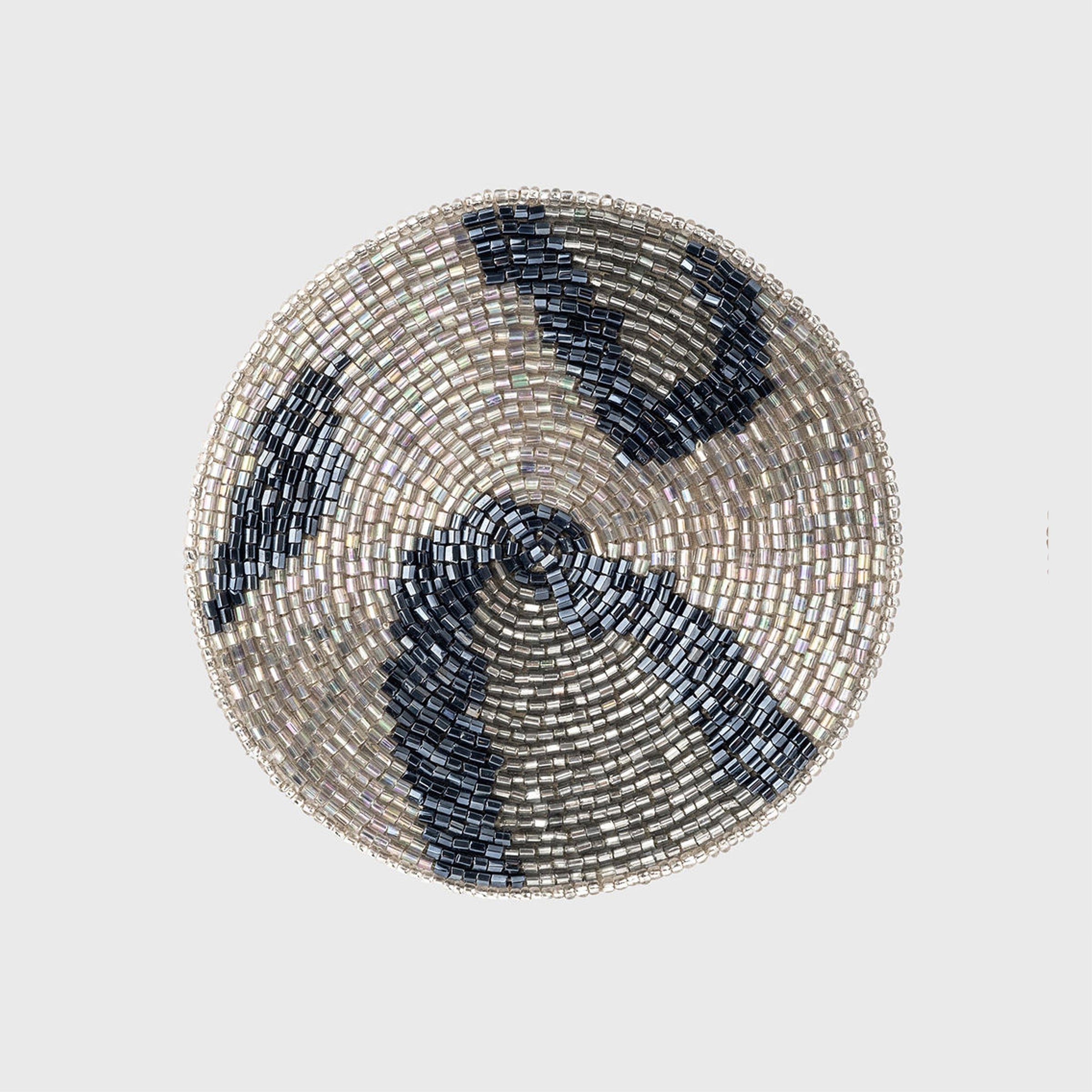 Animal Pattern Coasters - Silver