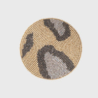 Animal Pattern Coasters - Gold