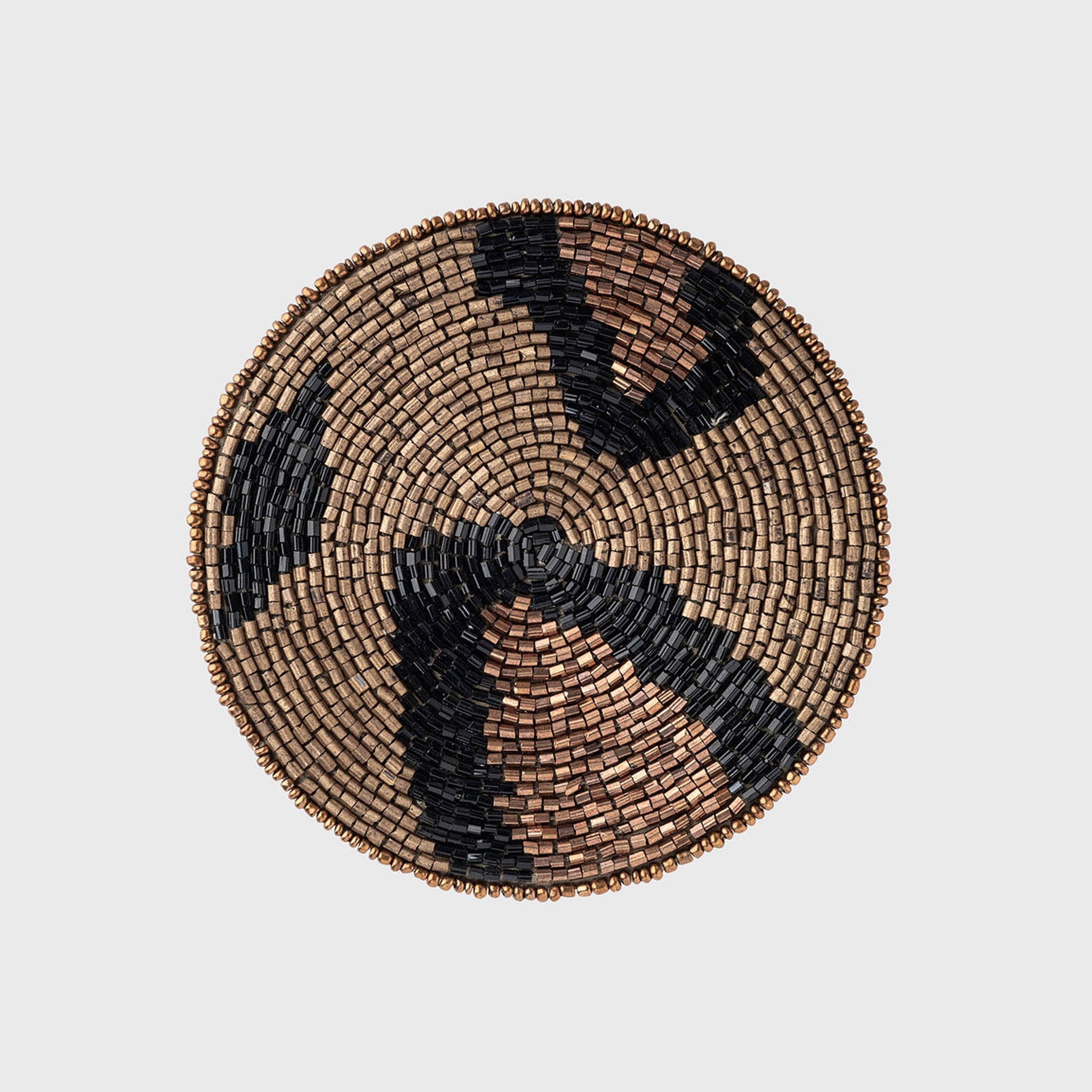 Animal Pattern Coasters - Bronze