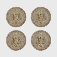 Libra Coasters (Set of 4)