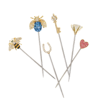 Wedding Cocktail Picks (Set of 6)