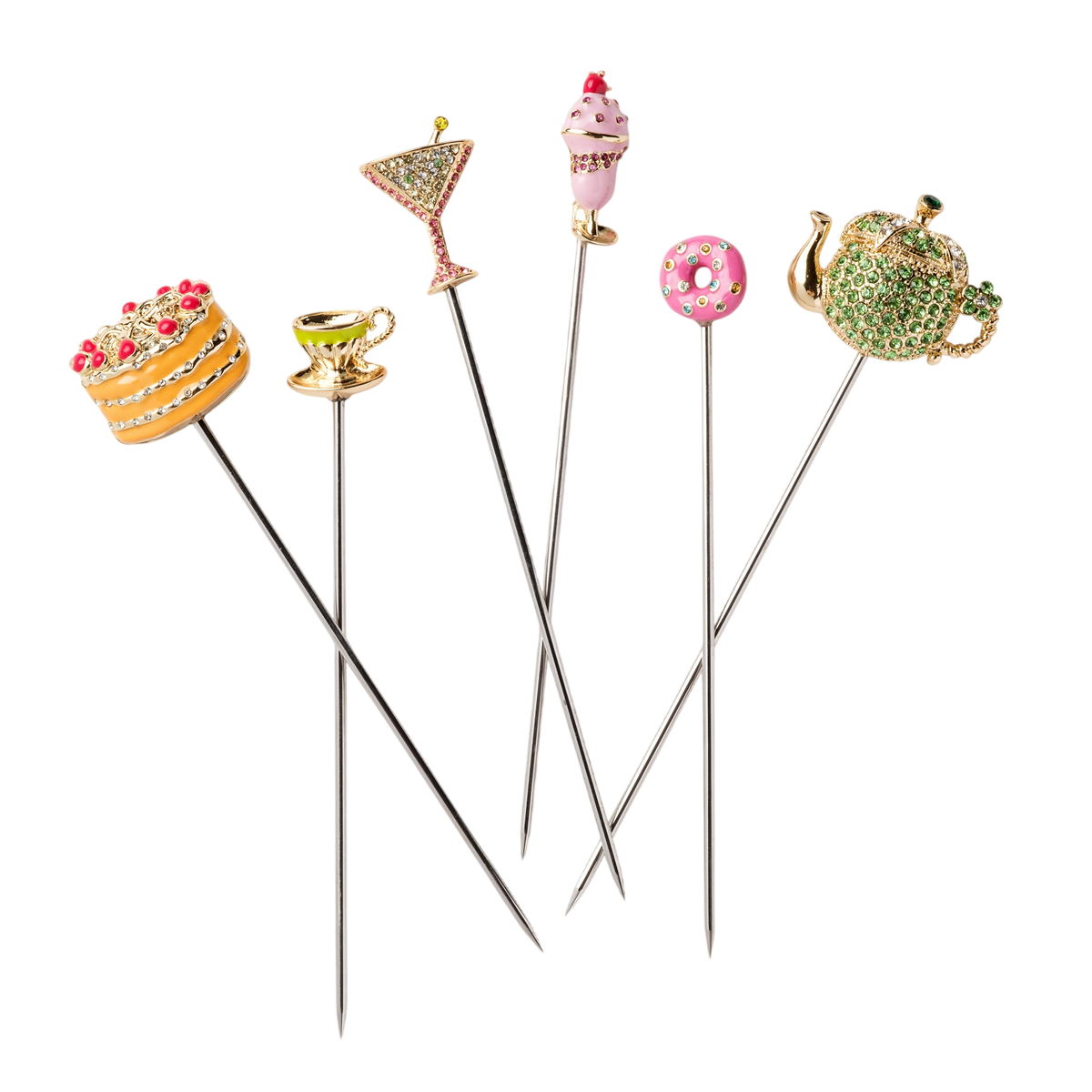 Garden Party Cocktail Picks