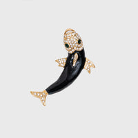 Enamel Koi Chopstick Rests and Chopsticks (Set of 4)