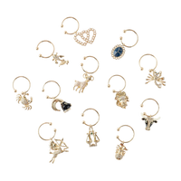 Zodiac Wine Charm Gift Set (Set of 12)