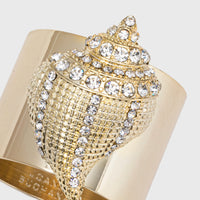 Sparkle Shell Napkin Rings (Set of Two)