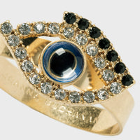 Skinny Evil Eye Napkin Rings (Set of 4)