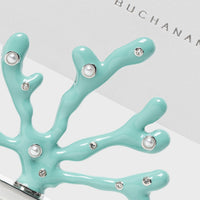 Coral Placecard Holders - Turquoise (Set of 2)