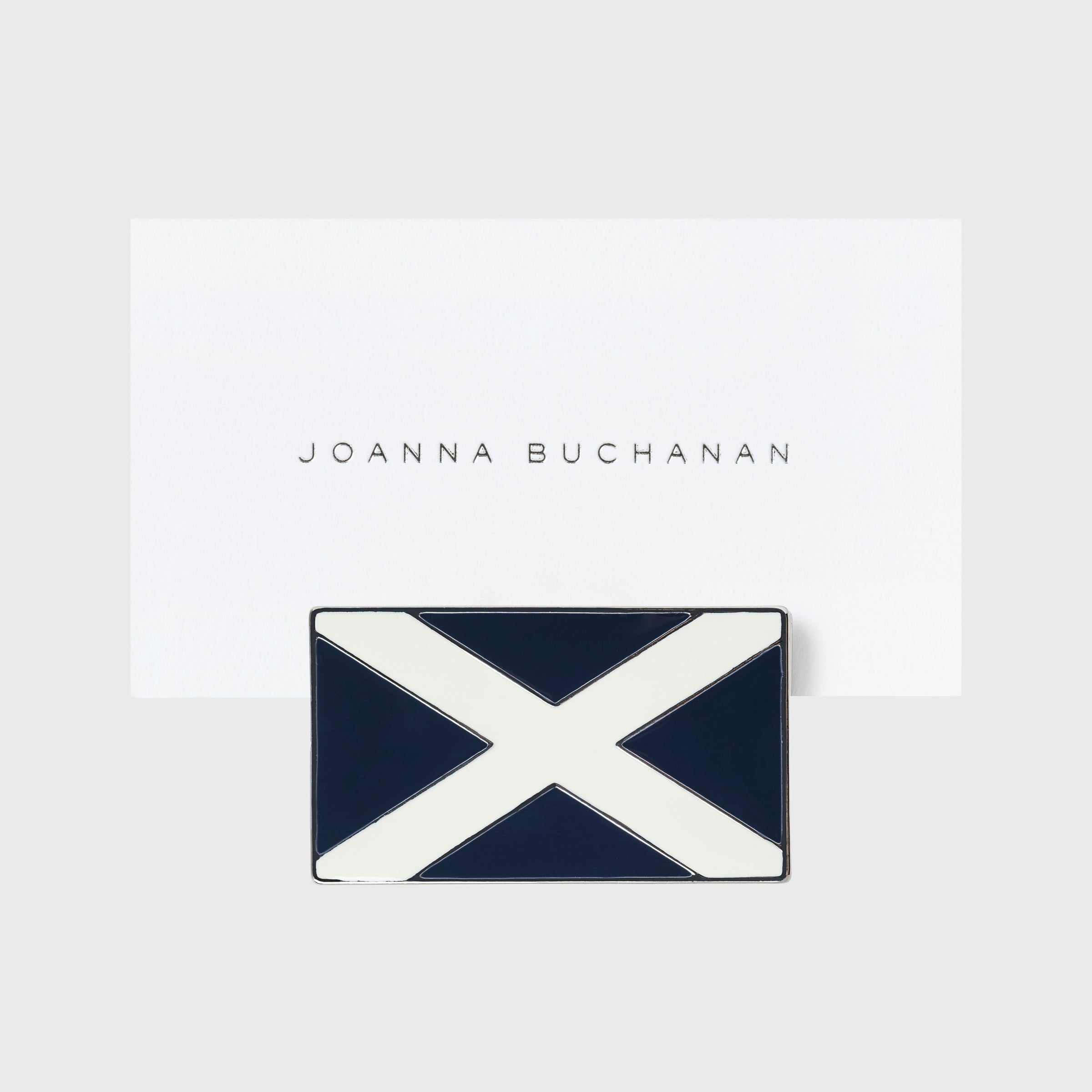 Nautical Flag Placecard Holders - Navy (Set of 4)